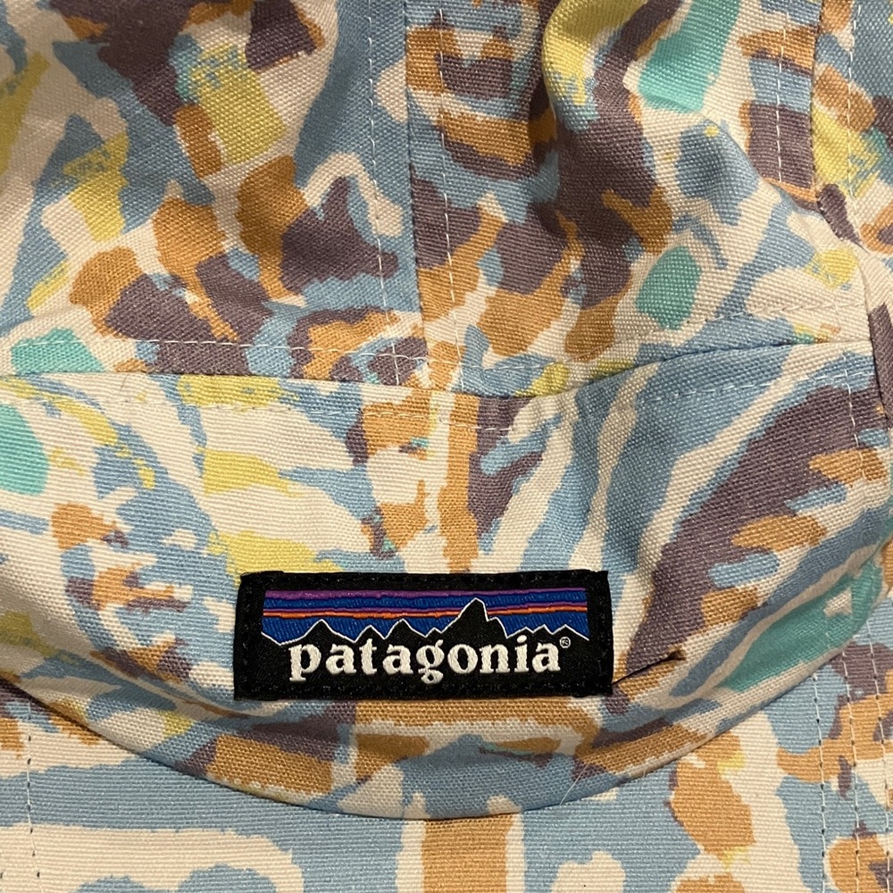 Patagonia Abstract Blue and Brown Cap - Picture 2 of 6